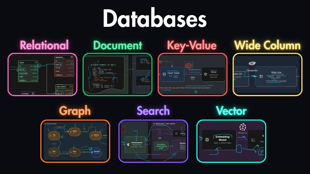 1. Types of Databases